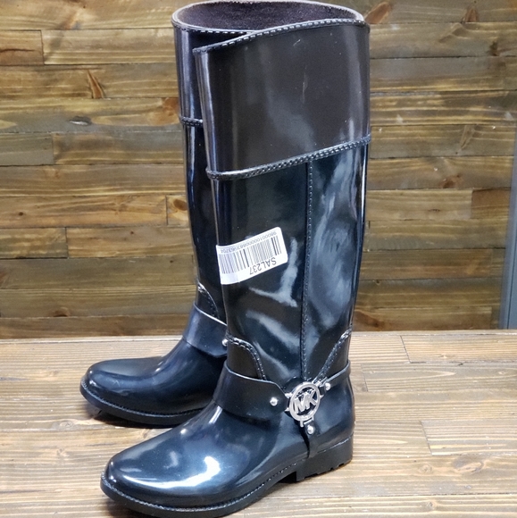 Michael Kors Rain Boots Size 6 - Picture 1 of 7